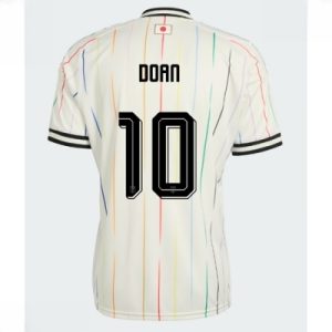 Japan Drakt 2026 bortedrakt Ritsu Doan #10 – hvit VM landslagsdrakt