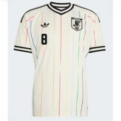 Japan VM 2026 drakt Takumi Minamino #8 Bortedrakt Fotballdrakter