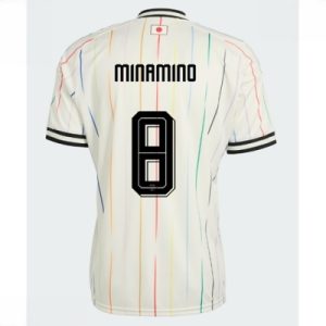 Japan VM 2026 drakt Takumi Minamino #8 Bortedrakt Fotballdrakter