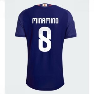 Takumi Minamino #8 Japan drakt VM 2026 hjemmedrakt Fotballdrakt