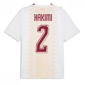 Herre Marokko VM 2026 Bortedrakt kortermet med Hakimi 2 trykk