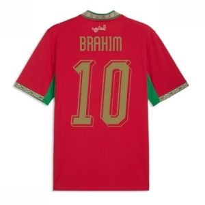 Marokko VM 2026 fotballdrakt Brahim Diaz #10 Hjemmedrakt kortermet
