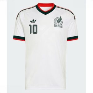 Mexico Alexis Vega #10 Bortedrakt VM 2026 herre fotballdrakt