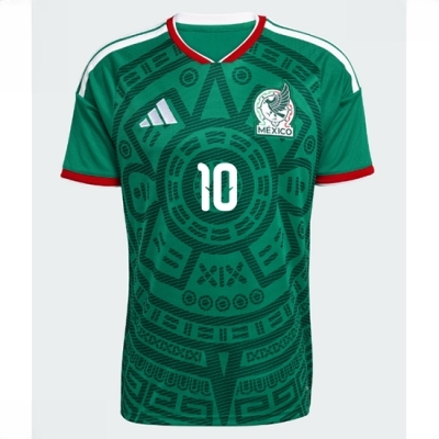 Mexico Alexis Vega #10 Hjemmedrakt VM 2026 herre fotballdrakt