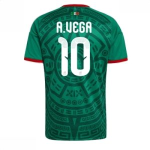 Mexico Alexis Vega #10 Hjemmedrakt VM 2026 herre fotballdrakt