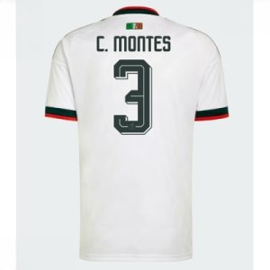 Mexico Cesar Montes #3 Bortedrakt VM 2026 herre fotballdrakt