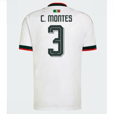 Mexico Cesar Montes #3 Bortedrakt VM 2026 herre fotballdrakt