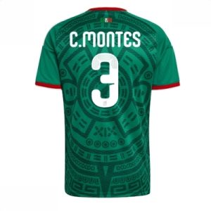 Mexico Cesar Montes #3 Hjemmedrakt VM 2026 herre fotballdrakt