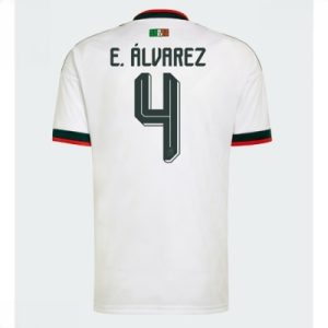 Mexico Edson Alvarez #4 Bortedrakt VM 2026 herre fotballdrakt