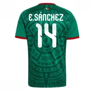 Mexico Erick Sanchez #14 Hjemmedrakt VM 2026 herre fotballdrakt