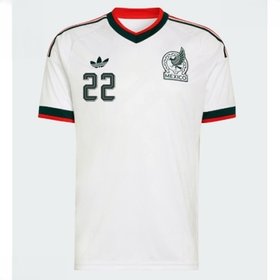 Mexico Hirving Lozano #22 Bortedrakt VM 2026 herre fotballdrakt