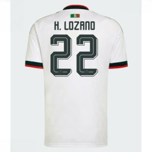 Mexico Hirving Lozano #22 Bortedrakt VM 2026 herre fotballdrakt