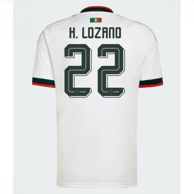 Mexico Hirving Lozano #22 Bortedrakt VM 2026 herre fotballdrakt