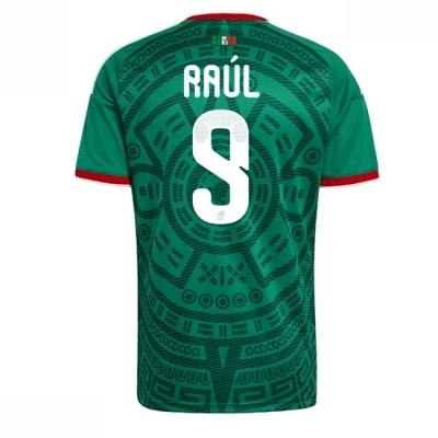 Mexico Raul Jimenez #9 Hjemmedrakt VM 2026 herre fotballdrakt