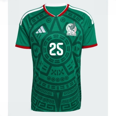 Mexico Roberto Alvarado #25 Hjemmedrakt VM 2026 herre fotballdrakt