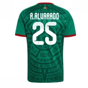 Mexico Roberto Alvarado #25 Hjemmedrakt VM 2026 herre fotballdrakt