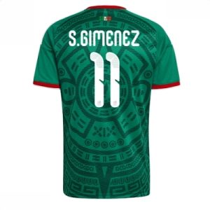 Mexico Santiago Gimenez #11 Hjemmedrakt VM 2026 herre fotballdrakt