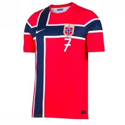 Norge VM 2026 drakt Alexander Sorloth #7 Hjemmedrakt Herre Fotballdrakt