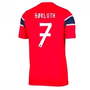 Norge VM 2026 drakt Alexander Sorloth #7 Hjemmedrakt Herre Fotballdrakt