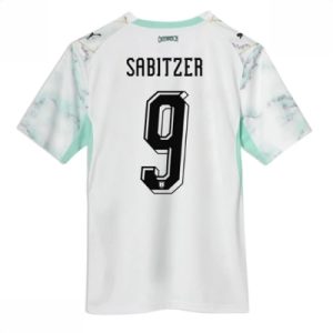 Østerrike VM 2026 Fotballdrakt Herre Marcel Sabitzer #9 Bortedrakt Kortermet