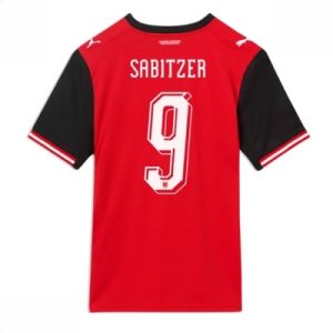 Østerrike VM 2026 Fotballdrakt Hjemmedrakt med Marcel Sabitzer #9 trykk