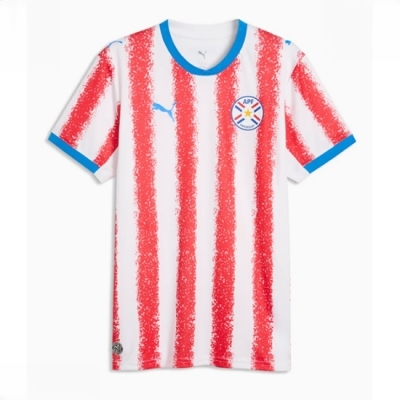 Paraguay VM 2026 VM-drakt 2026 hjemmetrøye kortermet fotballdrakt herre