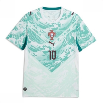 Billige Fotballdrakter Portugal VM 2026 Bernardo Silva #10 Bortedrakt herre