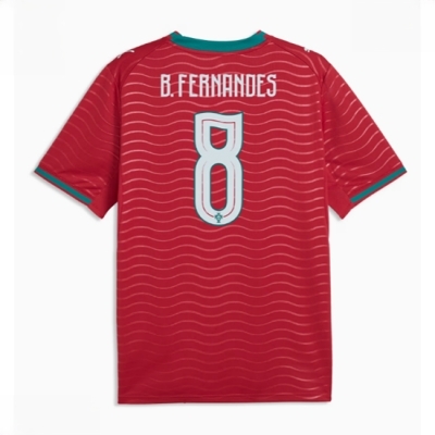 Portugal Bruno Fernandes #8 Hjemmedrakt VM 2026 drakt herre
