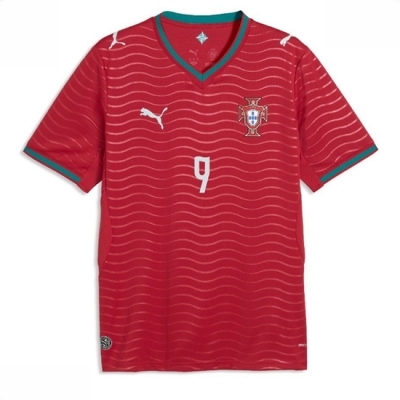 Portugal VM 2026 drakt Goncalo Ramos #9 Hjemmedrakt herre rød