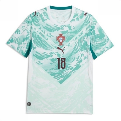 Portugal Pedro Neto #18 Bortedrakt VM 2026 drakt herre med kort erm