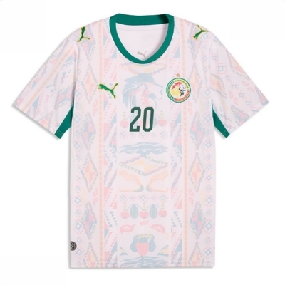 Senegal landslagsdrakt VM 2026 Habib Diallo #20 Hjemmedrakt herre Kortermet