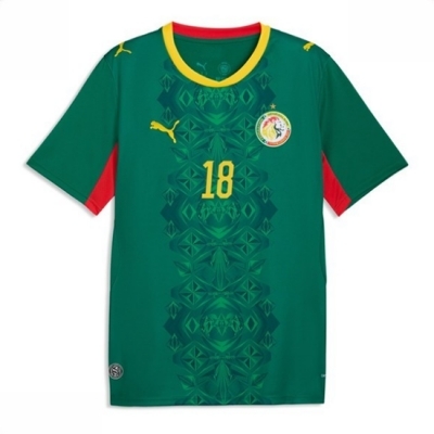 Senegal Landslagsdrakt VM 2026 Ismaila Sarr #18 Bortedrakt herre Fotballdrakt