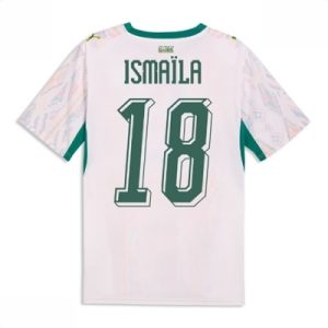 Senegal VM 2026 landslagsdrakt Hjemmedrakt herre Ismaila Sarr #18 Kortermet hvit