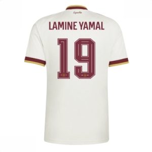 Spania Fotballdrakt Herre Lamine Yamal #19 Bortedrakt VM 2026 landslagsdrakt