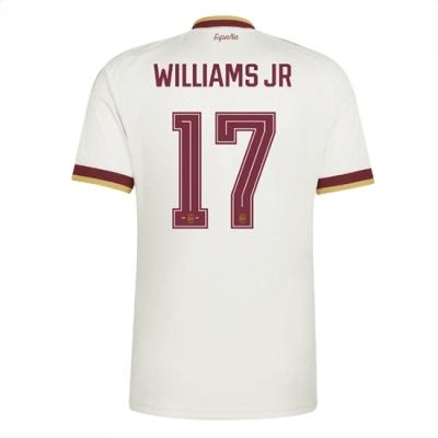 Spania Fotballdrakt Herre Nico Williams #17 Bortedrakt VM 2026 landslagsdrakt