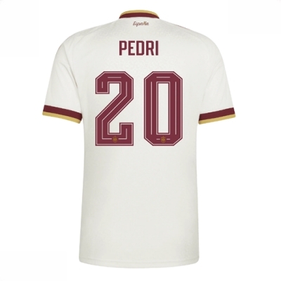 Spania Fotballdrakt Herre Pedri Gonzalez #20 Bortedrakt VM 2026 landslagsdrakt
