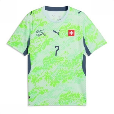 Sveits VM 2026 drakt Breel Embolo #7 Bortedrakt VM 2026 Kortermet