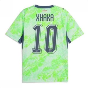 Sveits VM 2026 drakt Granit Xhaka #10 Bortedrakt VM 2026 Kortermet