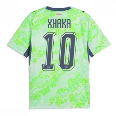 Sveits VM 2026 drakt Granit Xhaka #10 Bortedrakt VM 2026 Kortermet