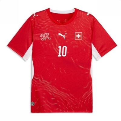Sveits VM 2026 drakt Granit Xhaka #10 Hjemmedrakt VM 2026 Kortermet