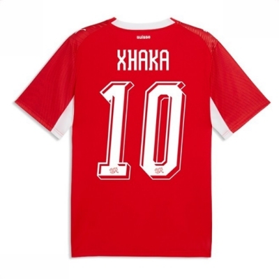 Sveits VM 2026 drakt Granit Xhaka #10 Hjemmedrakt VM 2026 Kortermet