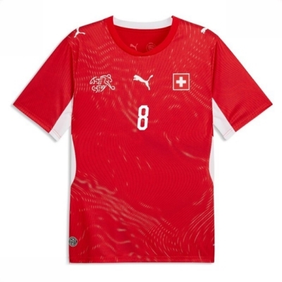 Sveits VM 2026 drakt Remo Freuler #8 Hjemmedrakt VM 2026 Kortermet