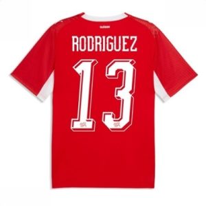 Sveits VM 2026 drakt Ricardo Rodriguez #13 Hjemmedrakt VM 2026 Kortermet
