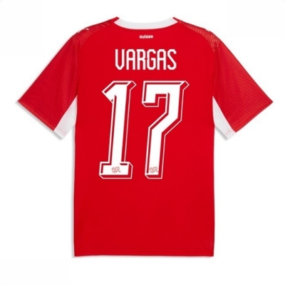Sveits VM 2026 drakt Ruben Vargas #17 Hjemmedrakt VM 2026 Kortermet