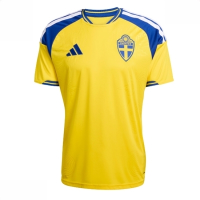 Sverige VM 2026 Landslagsdrakt Herre Hjemmedrakt gul Kortermet