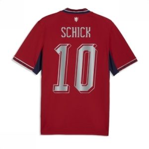 Tsjekkia VM 2026 drakt Patrik Schick #10 Hjemmedrakt Kortermet rød
