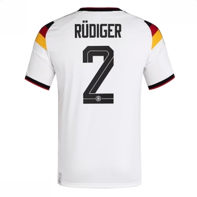 Tyskland Fotballdrakt Herre Antonio Rudiger #2 Hjemmedrakt VM 2026 Kortermet