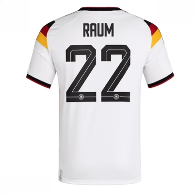 Tyskland VM 2026 drakt Herre David Raum #22 Hjemmedrakt Kortermet