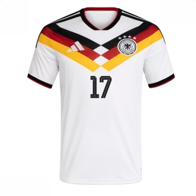 Tyskland Fotballdrakt Herre Florian Wirtz #17 Hjemmedrakt VM 2026 Kortermet