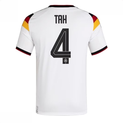 Tyskland Fotballdrakt Herre Jonathan Tah #4 Hjemmedrakt VM 2026 Kortermet